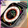 Imagem de Relogio Smartwatch Presente para Mãe Feminino Preto Ultra 9 Whatsapp Facebook Ligação Original