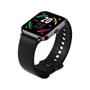 Imagem de Relógio Smartwatch Qcy Watch Gtc S1 Bluetooth 5.0 Ipx8 Cor da caixa Cinza Metálico Cor da pulseira Preto
