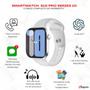 Imagem de Relógio Smartwatch S10 PRO Series 10 Prata Feminino Masculino 2 Pulseiras Película Case ChatGPT 1GB Memoria Interna Amoled Lançamento 2025