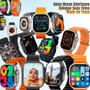 Imagem de Relógio Smartwatch Ultra 2 Com 6 Pulseiras Masculino Feminino Lançamento 2025