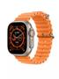Imagem de Relógio Smartwatch Ultra 8 Série 8 Esportivo Nfc 1.91 Tela Amoled + Puls.Silicone+Película - Ultra8