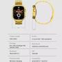 Imagem de Relogio smartwatch ultra gold 24k unisex 49mm 2 pulseiras - microwear