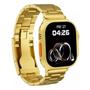 Imagem de Relogio smartwatch ultra gold mini 24k feminino 48mm