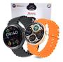 Imagem de Relógio Smartwatch Ultra SE Mini Redondo com Troca Foto de Fundo e Pulseira