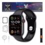 Imagem de Relógio Smartwatch Watch X Séries 10 Microwear NFC, GPS, 2Gb Músicas, Jogos, Esportes 