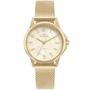 Imagem de Relógio Technos Classic Dourado Slim Pulseira Mesh em Aço Inoxidável Resistente a Água 50 Metros Feminino 2035MXG/1X