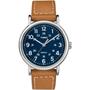 Imagem de Relógio Timex Weekender 40mm - Pulseira de Couro Marrom/Azul