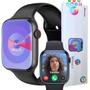 Imagem de Relógio Watch 9 Wearmax OS W99+ Plus super Amoled prova d'água Micro Os 10 NFC assistente inteligencia artificial chat GPT Smartwatch
