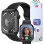 Imagem de Relógio Watch 9 Wearmax OS W99 Plus super Amoled prova dágua Micro Os 10 NFC assistente inteligencia artificial chat GPT Smartwatch