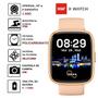 Imagem de Relógio X-Watch Inteligente Smartwatch Quadrado Feminino Masculino Bluetooth Rose Gold XSWUQPI003A