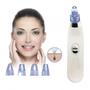 Imagem de Removedor Cravos Limpeza Aparelho Facial Acne Espinhas Vacuo