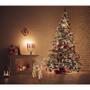 Imagem de Rena Natural Decorativa Vazada 30L 3AA 52cm Enfeite de Natal