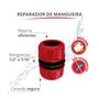 Imagem de Reparador De Mangueira Com Bitola 1/2" E 7/16" Vermelho Durín