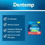 Imagem de Reparo De Prótese Dentária Dentemp Denture Repair Kit Com 3