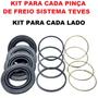 Imagem de Reparo vedação do pistão da pinça freio teves dianteiro gm a40 c40 d40 d6000 1985 a 2002 - gmc 6100 6150 1997 a 2002 