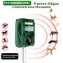 Imagem de Repelente Ultrassônico Solar Ajustável Para Insetos Com Sensor PIR Para Pragas De Jardim, Distância