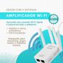 Imagem de Repetidor de Sinal Wifi 2800m 4 Antenas Amplificador De Sinal