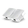 Imagem de Repetidor Wireless TP-Link Powerline TL-PA4010KIT - 2 Tomadas - 600MBPS - Prata e Branco