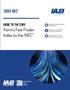 Imagem de Reserve o índice Fast Finder da Ferm com base no NEC 2023