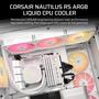 Imagem de Resfriador de CPU Líquido Corsair Nautilus 360 RS ARGB - 360mm - Branco