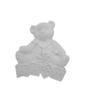 Imagem de Resina Aplique Urso Baby 8x7,5 Decoração Enfeite - RS082