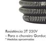 Imagem de Resist.Hydra Corona Ducha Gord 3T 220V