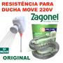 Imagem de Resistencia 7500w para duchas move, sublime e moment eletronica 220v - zagonel