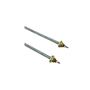 Imagem de Resistência Inox Blindada Para Banho Maria Marmiteiro Polimac Marchesoni 1000w X 220v = 240 Mm