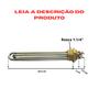 Imagem de Resistência Rosca Boiler 1.1/4 U2 3000W 8,2X245MM 110V / 220V