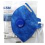 Imagem de RESPIRADOR KSN C/ VALVULA AZUL 2002 (kit 50pç) COM VARIAÇÃO