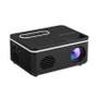 Imagem de RetoProjetor Portátil Led Multimídia Data Show USB / HDMI / AV / SD Compatível Com Tv Box E Google TV