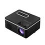 Imagem de RetoProjetor Portátil Led Multimídia Data Show USB / HDMI / AV / SD Compatível Com Tv Box E Google TV