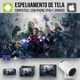 Imagem de Retro Projetor Bluetooth Data Show Wifi Retroprojetor Multimídia Tela 4k Android hy300