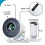 Imagem de Retroprojetor 4k Branco Wifi Android Led Hdmi Usb Cinema Com Amigos