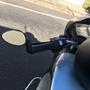 Imagem de Retrovisor Articulado Para Ponta De Guidão Custom Cafe Racer