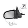 Imagem de Retrovisor Corsa Wind Classic 1994 95 96 97 98 A 2012 C/c