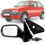 Imagem de Retrovisor Esquerdo (motorista) Fiat Uno Mille Fire Way 2 portas 2006 2007 2008 2009 2010 2011 2012 2013 com Controle interno Regulagem e Acabamento