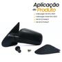 Imagem de Retrovisor Esquerdo (motorista) Volkswagen Gol G3 G4 2000 2001 2002 2003  a 2014 Manual com Controle 2 Portas