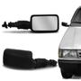 Imagem de Retrovisor Fiat Uno ELX 1994 1995 Preto Com Controle Interno e Espelho 2 e 4 Portas