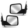Imagem de Retrovisor Ford Ranger 2005 2006 2007 2008 2009 Manual Preto com Capa Sem Controle