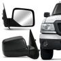 Imagem de Retrovisor Ford Ranger 2005 2006 2007 2008 2009 Manual Preto com Capa Sem Controle