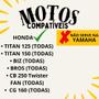 Imagem de Retrovisor Mini Z400 Haste Longa Rebaixado Fixo Rosca Honda