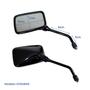 Imagem de Retrovisor Par Gvs Preto Honda Cbx 250 Twister 2001 a 2008