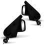 Imagem de Retrovisor Uno Fire 2001 2002 2003 2004 2005 com Controle 4 Portas Preto