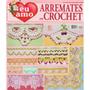 Imagem de Revista Bordados Crochê Aplique Patch Kit 5 Volumes
