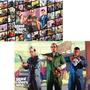 Imagem de Revista Pôster Game Grand Theft Auto V GTAV Kit 2 Volumes