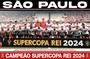 Imagem de Revista Pôster -  São Paulo Campeão Da Supercopa Rei 2024