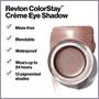 Imagem de Revlon Colorstay Creme Eye Shadow, Longwear Blendable Matte ou Shimmer Eye Makeup com Pincel Aplicador em Marrom, Chocolate (720)