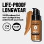 Imagem de Revlon ColorStay Liquid Foundation Maquiagem para Combinação/Pele Oleosa SPF 15, Cobertura Média-Completa longwear com acabamento fosco, nogueira (500), 1,0 oz