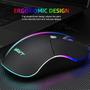 Imagem de Rgb Lighting Define The Game Usb Wired 3200dpi Ajustável Gaming Mouse Mouse M